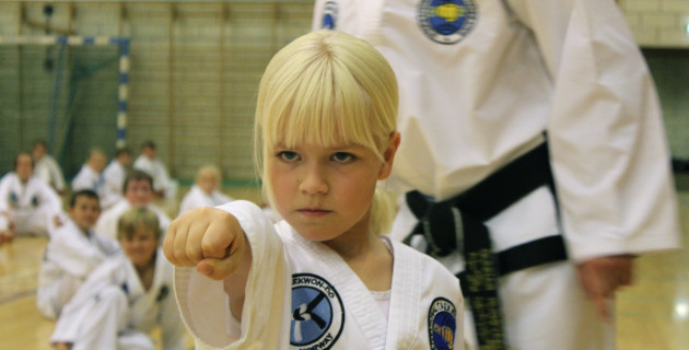 Oppvisning på Sommerleir